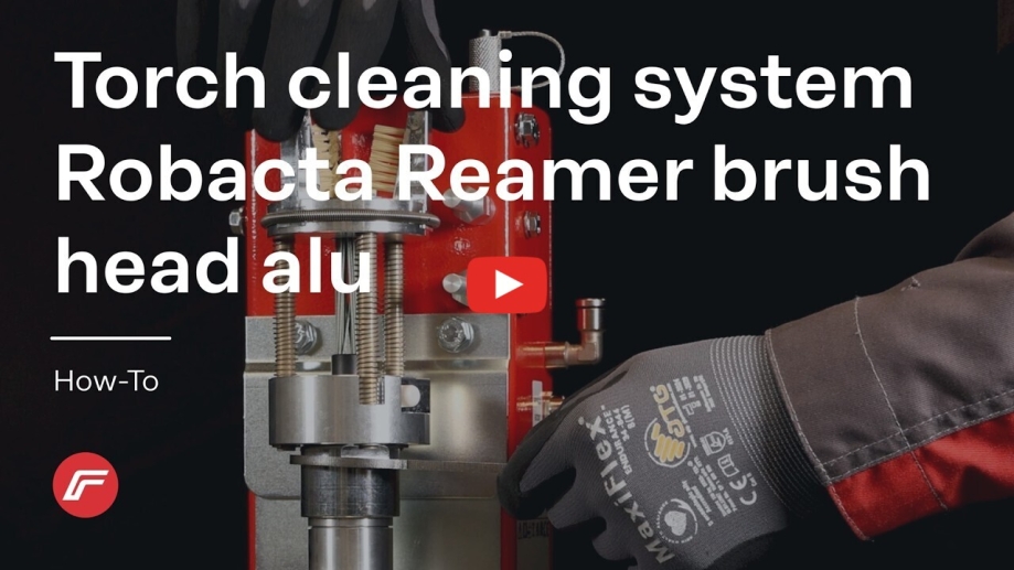 HowTo | Setting up a Fronius Torch Cleaning System (Robacta Reamer brush head alu)