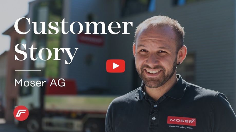 Customer Story | MOSER AG: Dump truck in tough construction site use